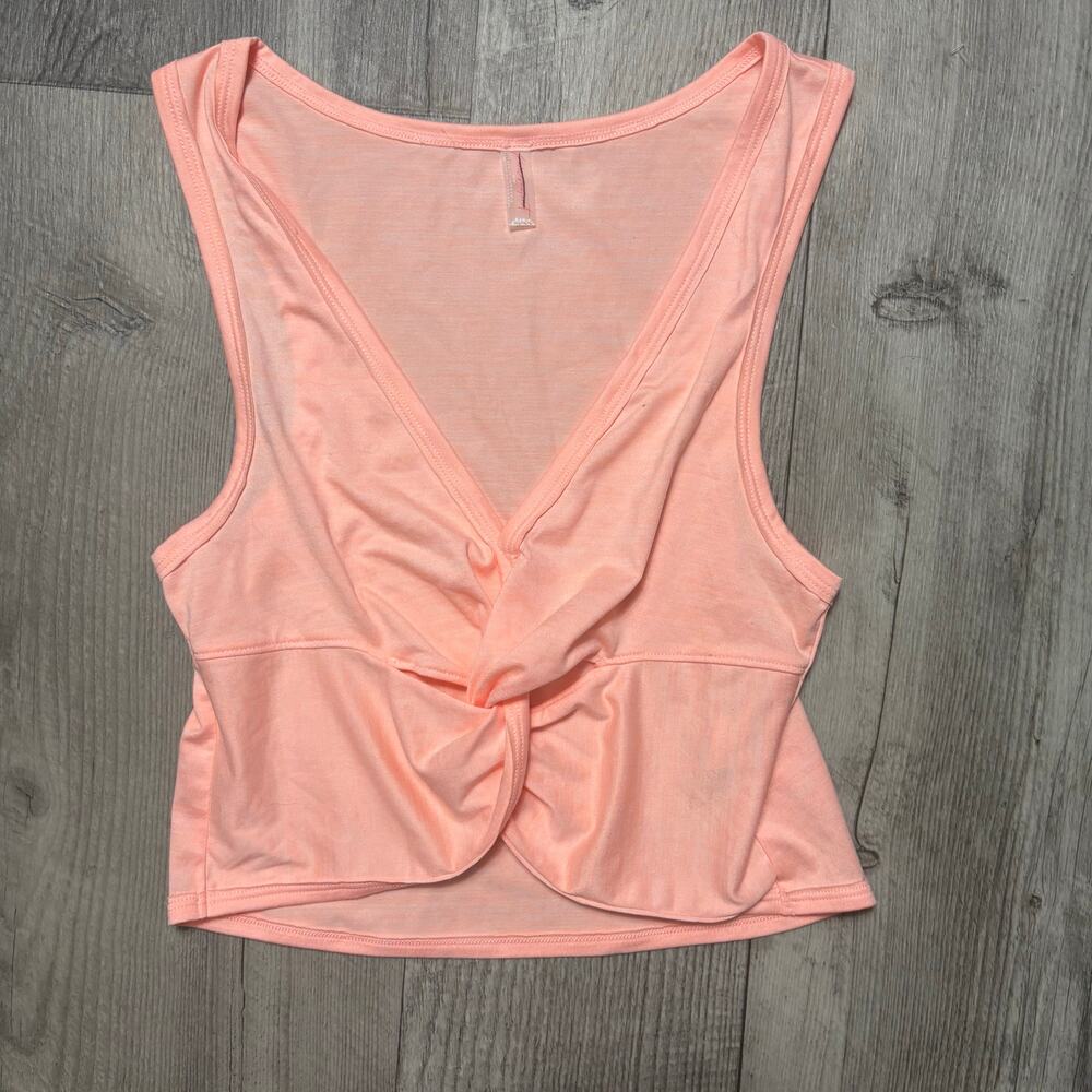 Free People Movement Twist Front Vneck Tank size medium